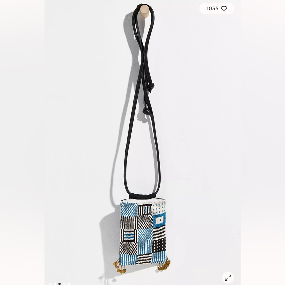 Free People Bobbi Beaded Crossbody Bag